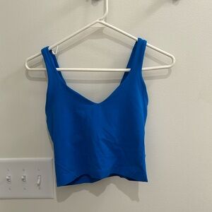 lululemon align tank in poolside blue